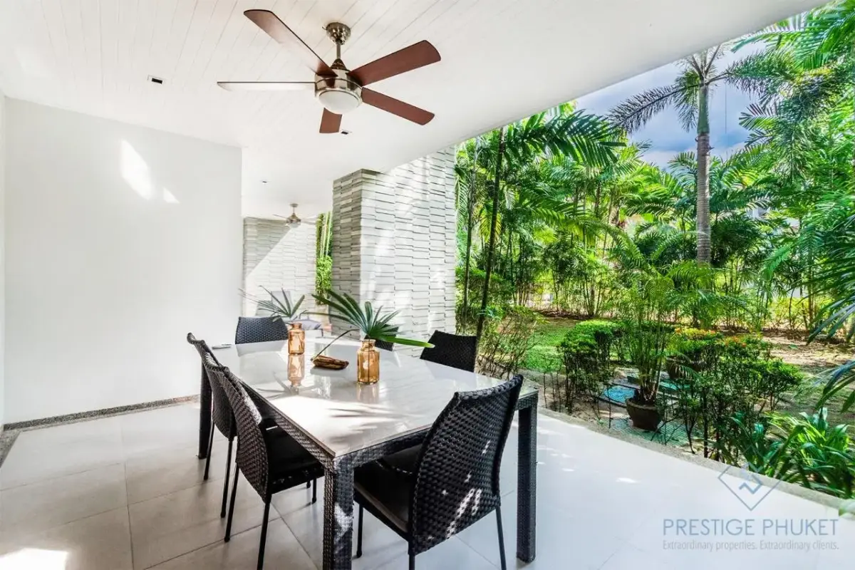 Three-bedroom apartment with private terrace, Pearl of Naithon — Nai Thon · 1/34