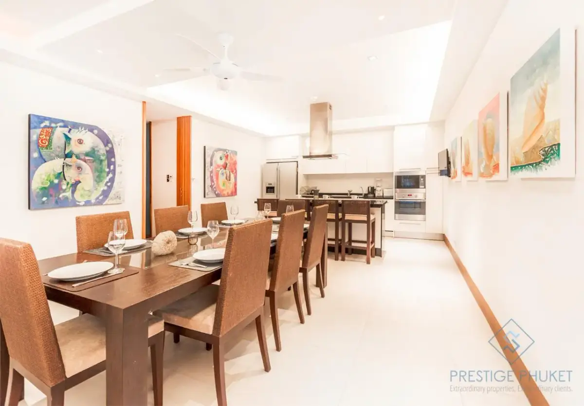 Three-bedroom apartment with private terrace, Pearl of Naithon — Nai Thon · 5/34