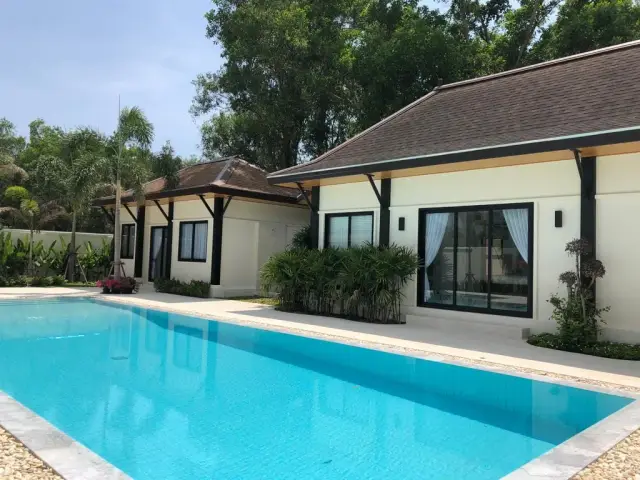 -Bedroom Villa, with pool view in Two Villas Holiday Oriental Style Layan project, on Bangtao / Laguna beach — Layan