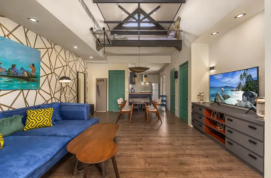 One-bedroom lake-view apartment at Surin Springs, 82 sqm — Surin · 1/42