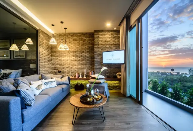 Incredible 1-bedroom apartments, with sea view, on Karon beach — Karon