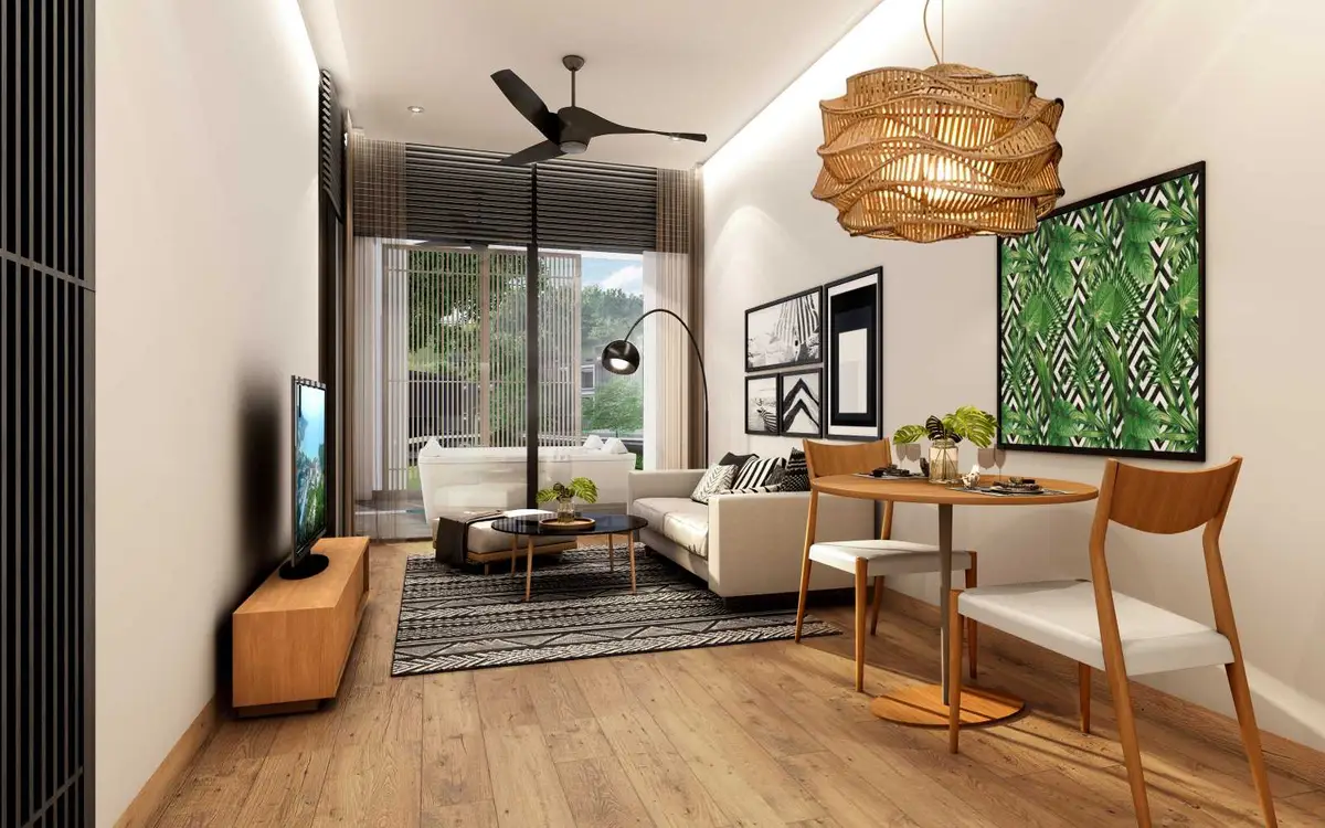 Studio Apartments, with lake view and near the sea, on Kamala Beach beach — Kamala · 4/8