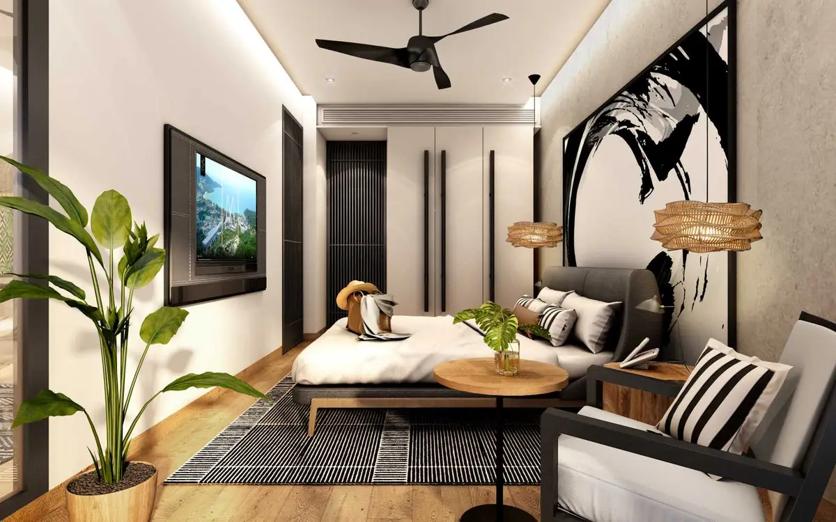 Studio Apartments, with lake view and near the sea, on Kamala Beach beach — Kamala · 2/8