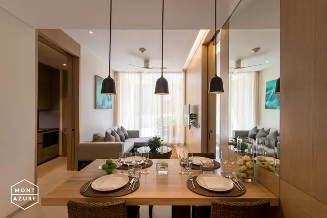 Fashionable 1-bedroom apartments, with sea view and near the sea, on Kamala Beach beach — Kamala
