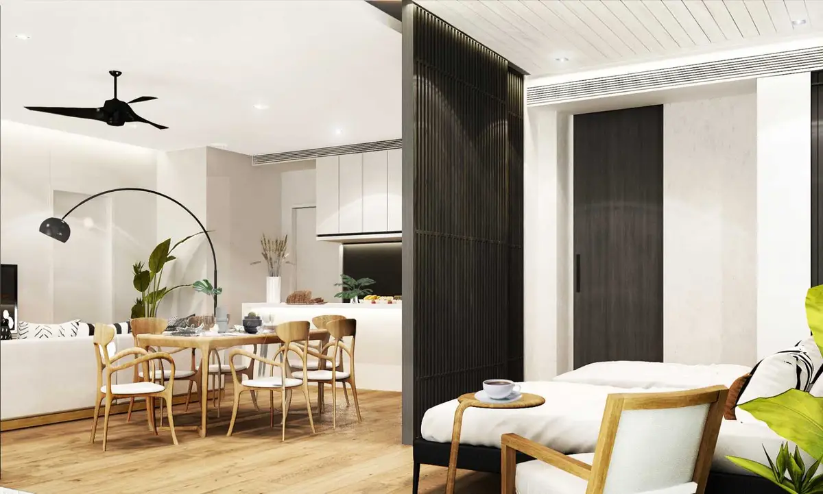 1-Bedroom Apartments, with lake view and near the sea, on Kamala Beach beach — Kamala · 4/7