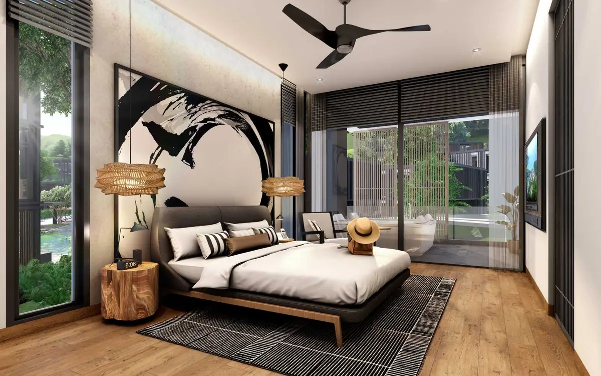 1-Bedroom Apartments, with lake view and near the sea, on Kamala Beach beach — Kamala · 1/7