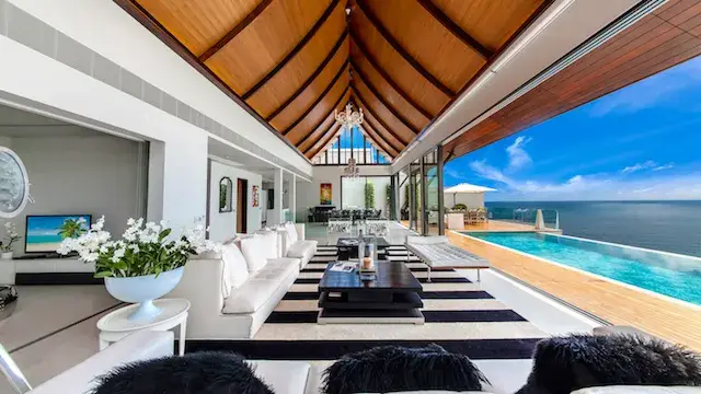5-Bed Hilltop Sea View Villa in Malaiwana, Nai Thon — Nai Thon · 3/50