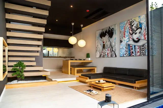 Stunning 2-bedroom villa in Villoft Zen Living Resort and Spa project, on Bangtao / Laguna beach — Layan