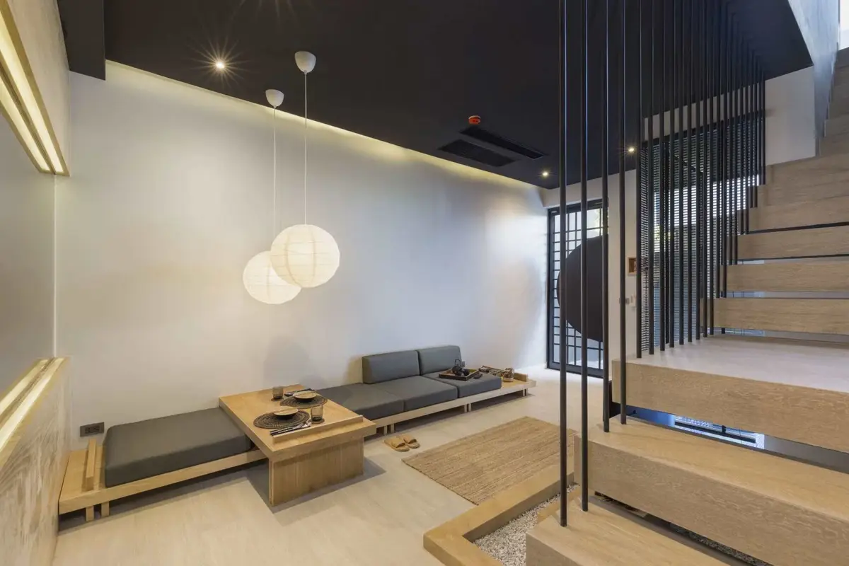 One-bedroom villa with pool view at Villoft Zen Living, 75 sqm — Layan · 3/7