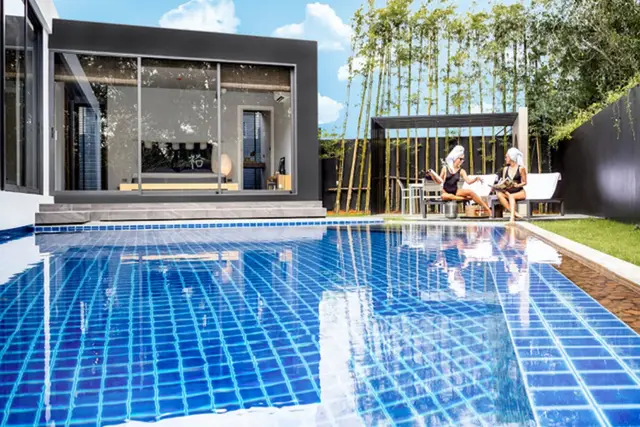 Exclusive 3-bedroom villa in Villoft Zen Living Resort and Spa project, on Bangtao / Laguna beach — Layan
