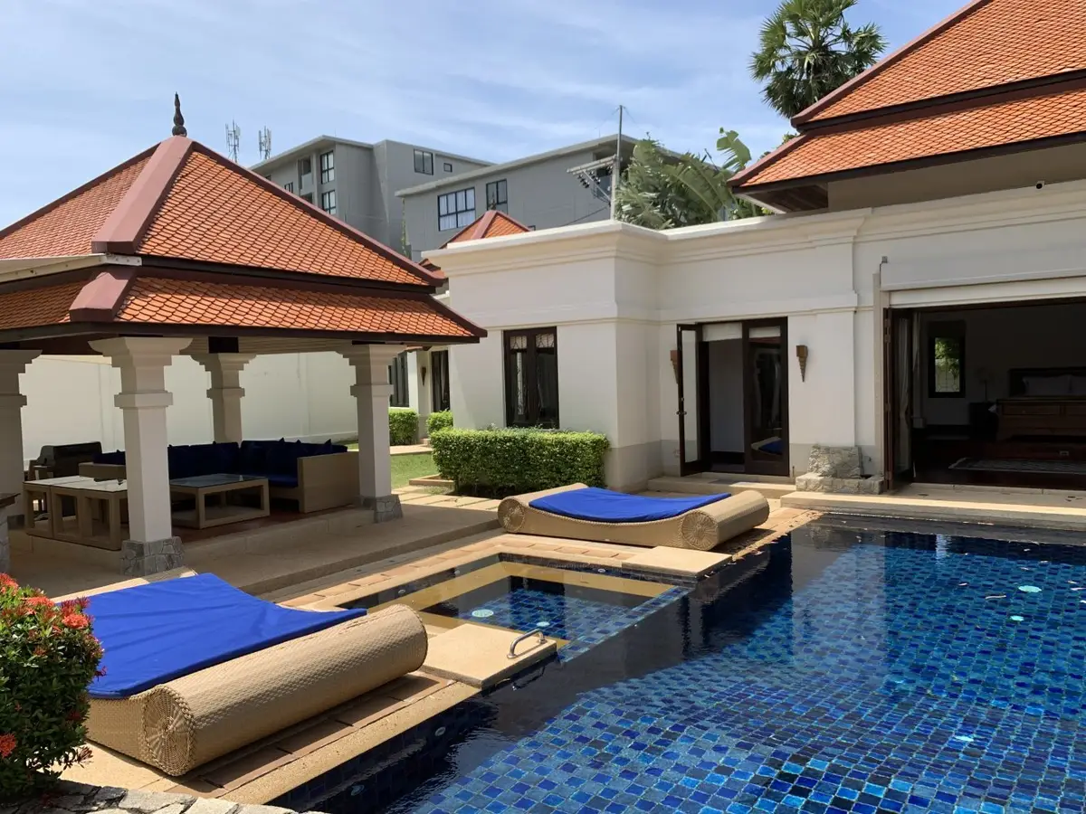 5-Bed Walled Garden Villa for Rent in Sai Taan, Bang Tao — Bang Tao · 3/45