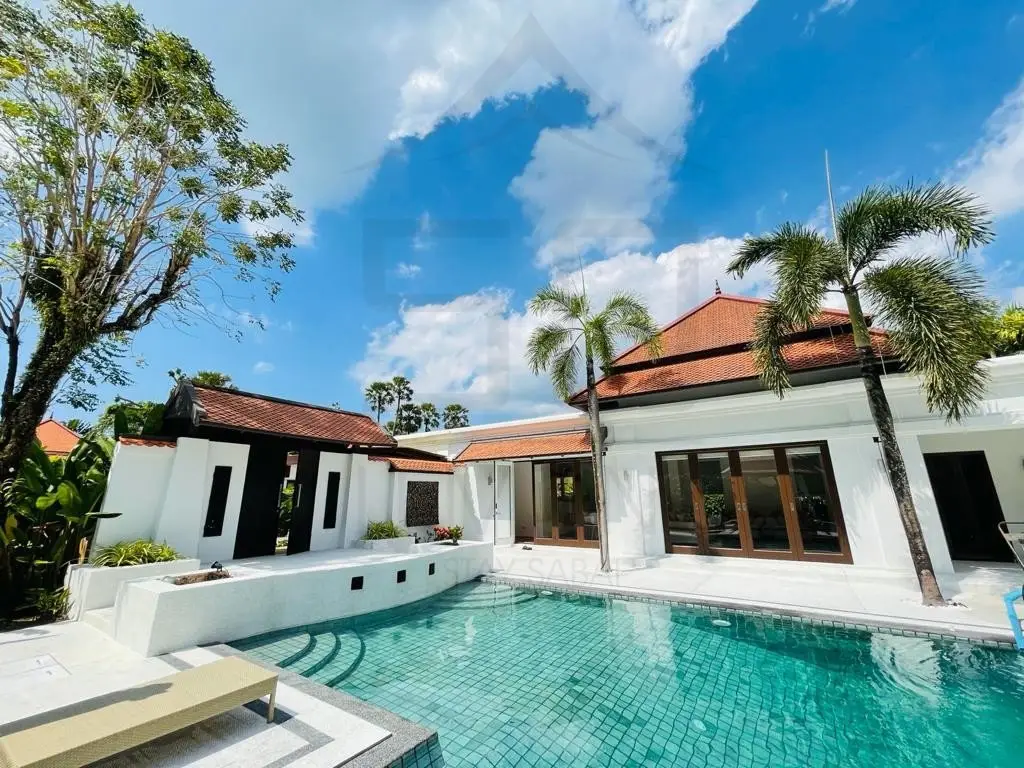 5-Bed Balinese-Style Villa for Rent in Sai Taan, Bang Tao — Bang Tao · 3/30