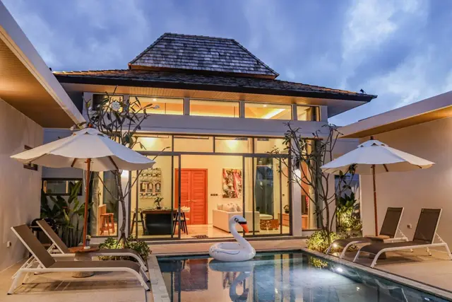 Astonishing 2-bedroom villa, with pool view, on Bangtao / Laguna beach — Bang Tao