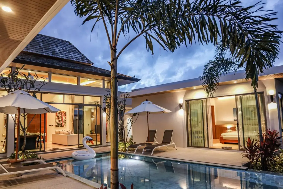 2-Bed Pool Villa for Rent at Shambhala Grand Villa, Bang Tao — Bang Tao · 3/17