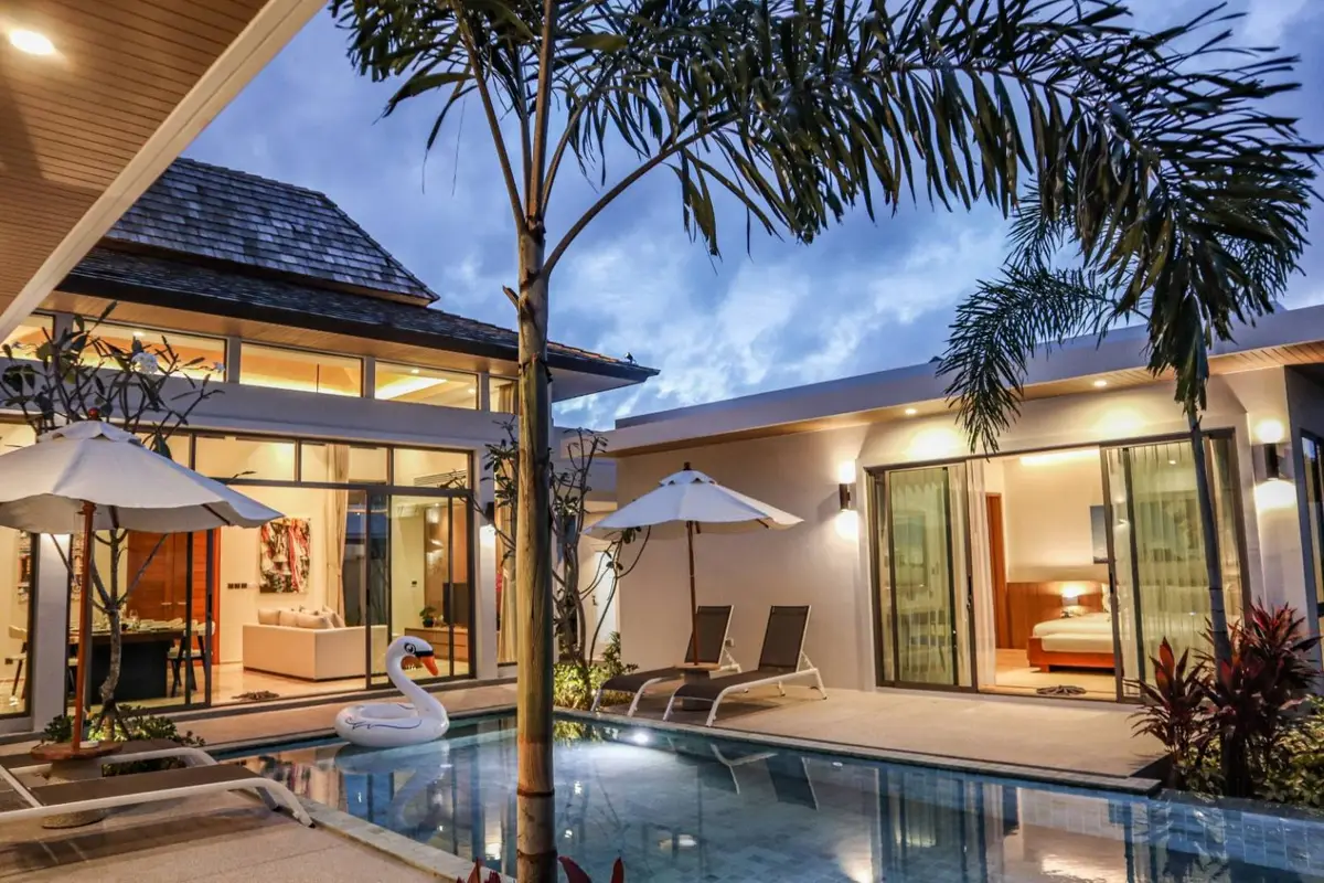 2-Bed Pool Villa for Rent at Shambhala Grand Villa, Bang Tao — Bang Tao · 3/17