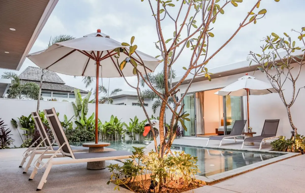 2-Bed Pool Villa for Rent at Shambhala Grand Villa, Bang Tao — Bang Tao · 4/17
