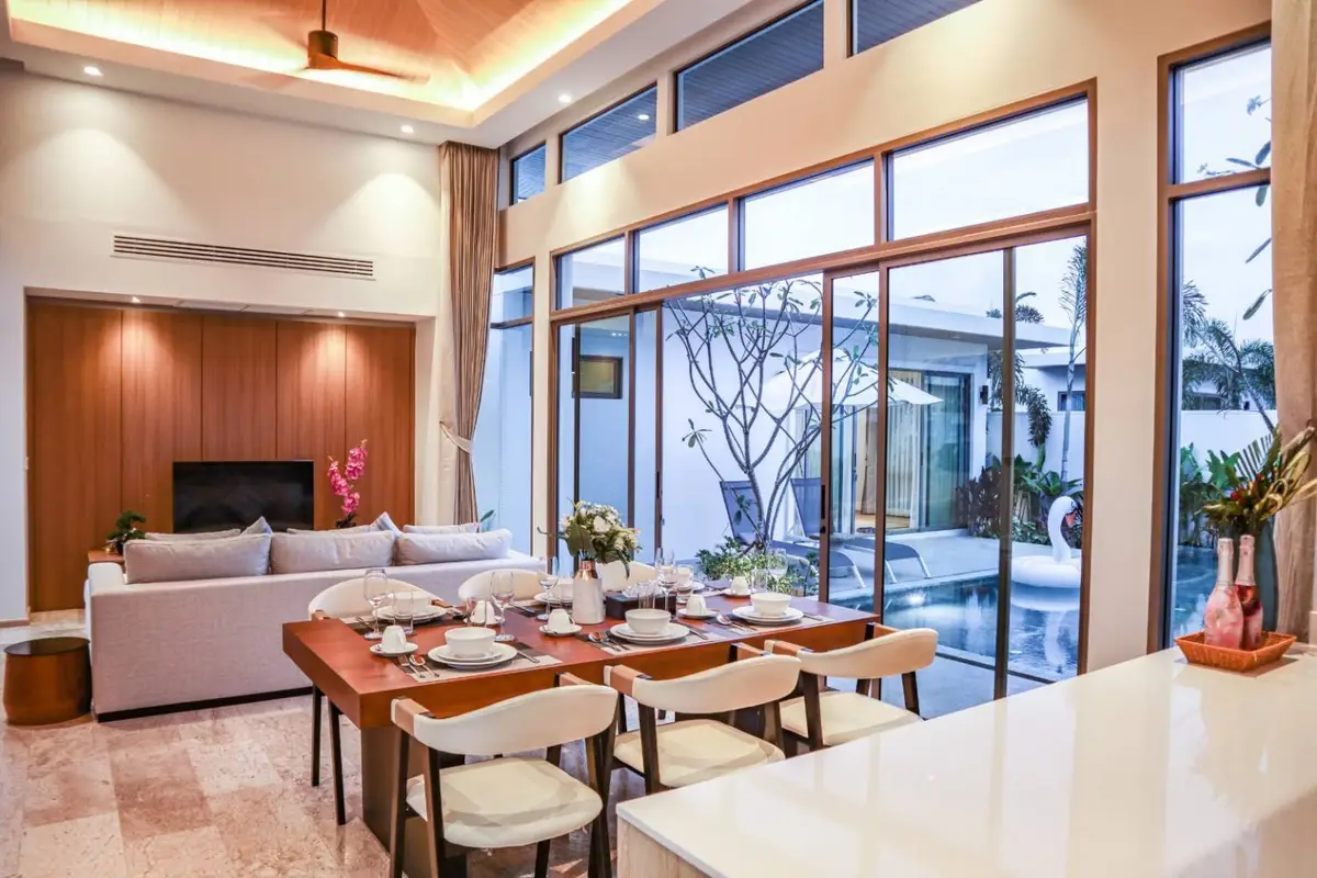 2-Bed Pool Villa for Rent at Shambhala Grand Villa, Bang Tao — Bang Tao · 5/17