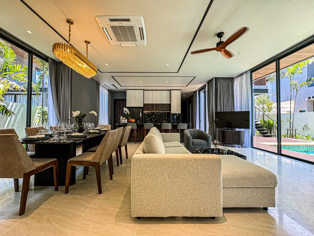 4-Bed Private Pool Villa at The Ozone Villas, Bang Tao — Bang Tao · 4/38
