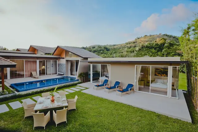 -Bedroom Villa, with pool view in Sunpao project, on Layan Beach beach — Layan