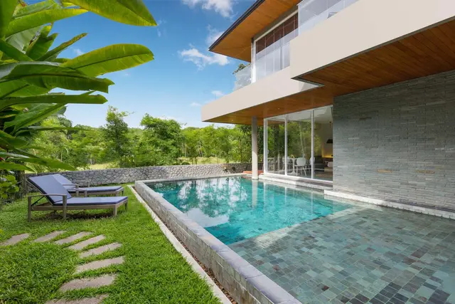 Stunning 4-bedroom villa, with pool view in Sunpao project, on Layan Beach beach — Layan