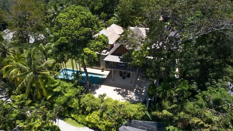 Unique beachfront villa located in a private compound adjoining Trisara Resort on Phukets west coast — Nai Thon · 1/60