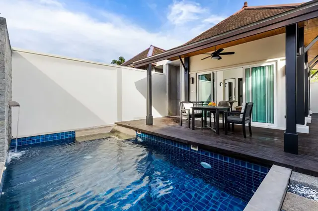 -Bedroom Villa, with pool view in Two Villas Holiday Oriental Style Layan project, on Bangtao / Laguna beach — Layan