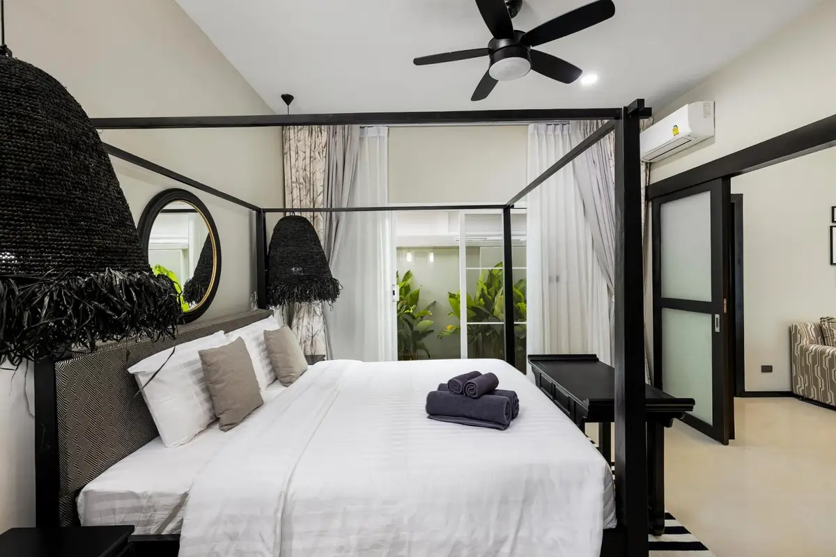 -Bedroom Villa, with pool view in Two Villas Holiday Oriental Style Layan project, on Bangtao / Laguna beach — Layan · 3/20