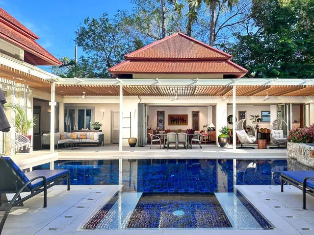 -Bedroom Villa, with pool view in Sai Taan project, on Bangtao / Laguna beach Video — Bang Tao