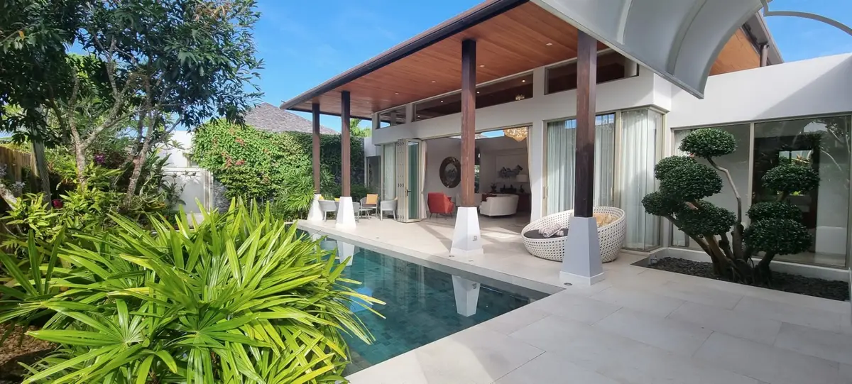 วิลล่า3 1 ห้องนอน พร้อมวิว สระน้ำ ในโครงการ Botanica Phase 4 The Residence, บนชายหาด บางเทา/ลากูน่า | วีดีโอ — Cherng Talay · 2/29