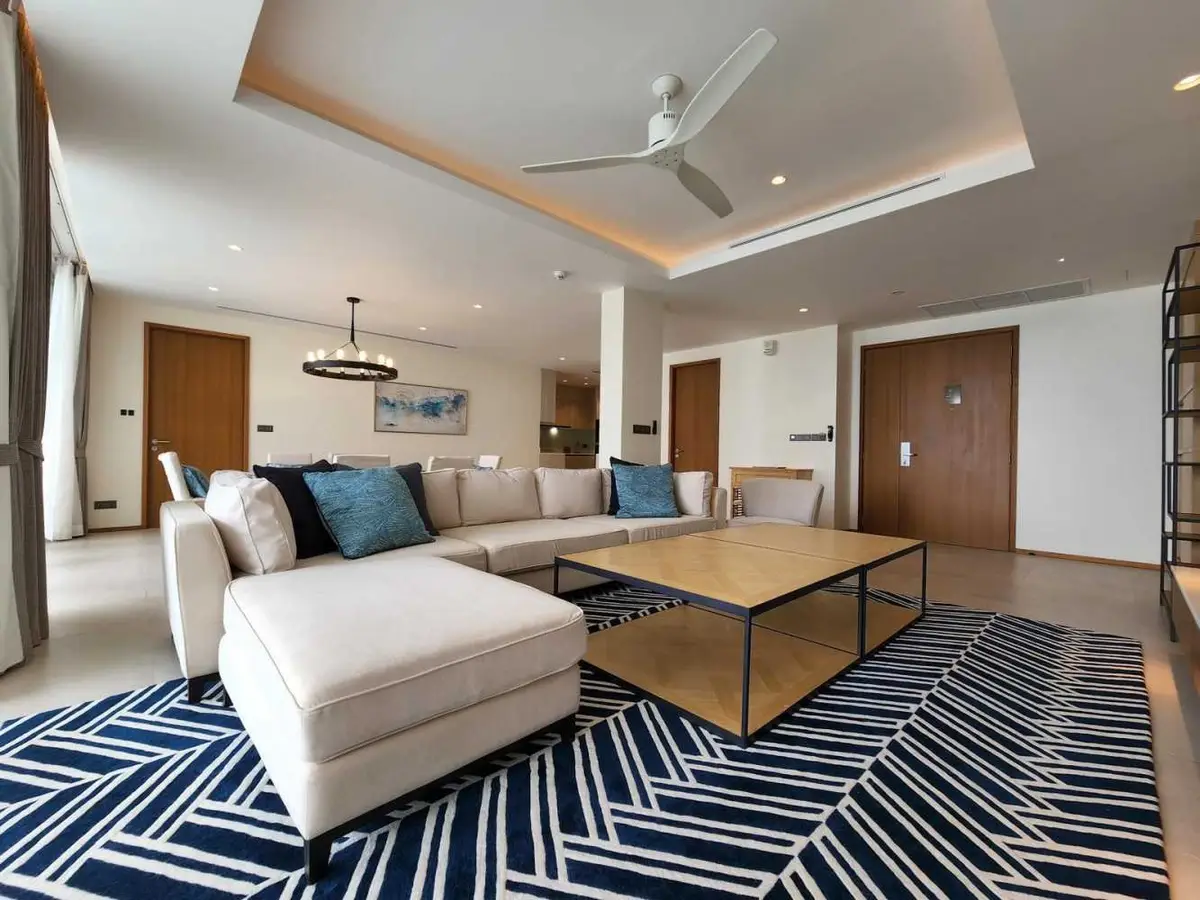 Sea-view 3-bedroom apartment at Angsana Beachfront Residences — Bang Tao · 2/19