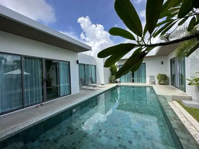 -Bedroom Villa, with pool view in Shambhala Grand Villa project, on Bangtao / Laguna beach — Bang Tao