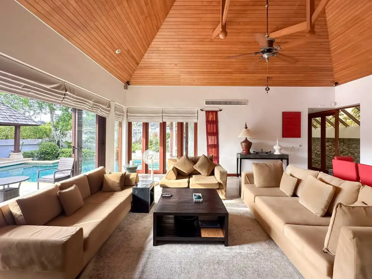 3-Bed Pool Villa in Thai Bali, Walking Distance to Bang Tao Beach — Bang Tao · 2/22