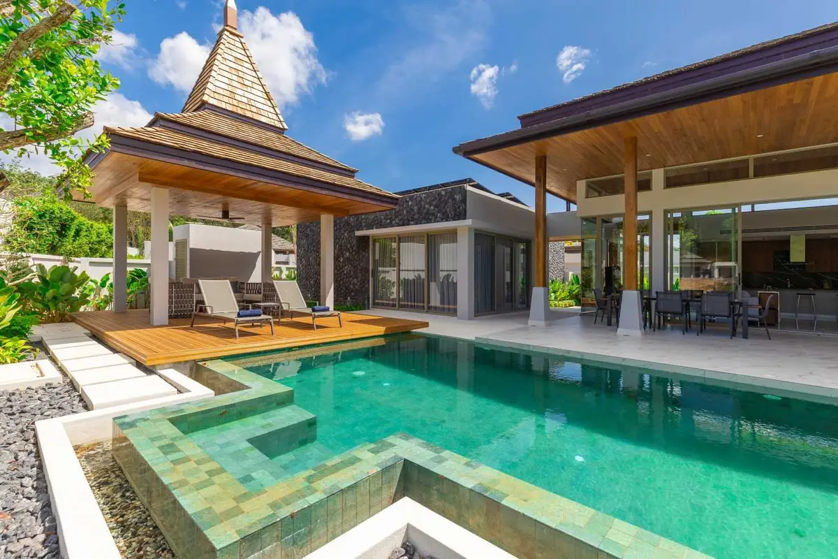 3-bedroom private-pool villa at Botanica Lakeside II, Layan — Layan · 1/31