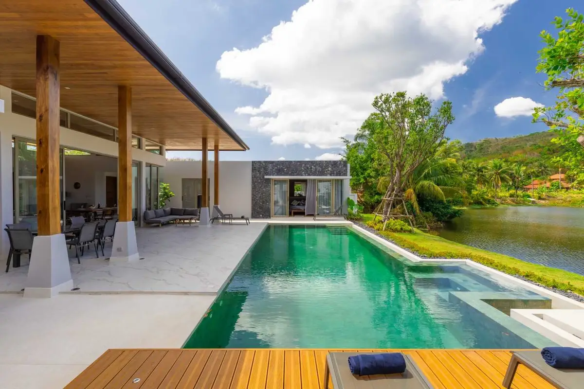 3-bedroom private-pool villa at Botanica Lakeside II, Layan — Layan · 3/31