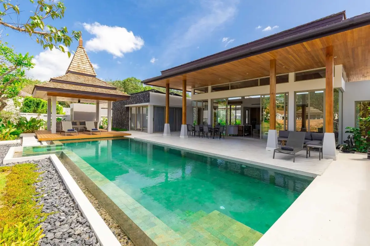 3-bedroom private-pool villa at Botanica Lakeside II, Layan — Layan · 4/31