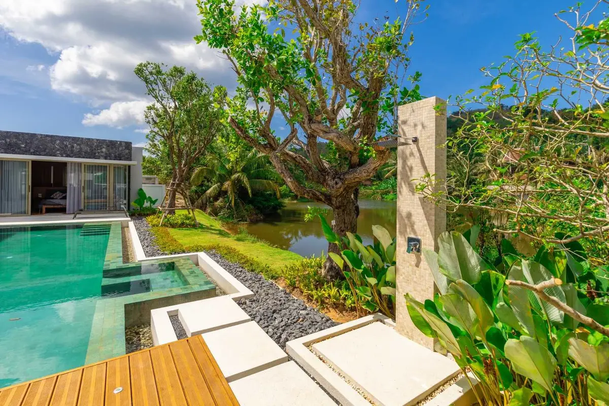 3-bedroom private-pool villa at Botanica Lakeside II, Layan — Layan · 5/31