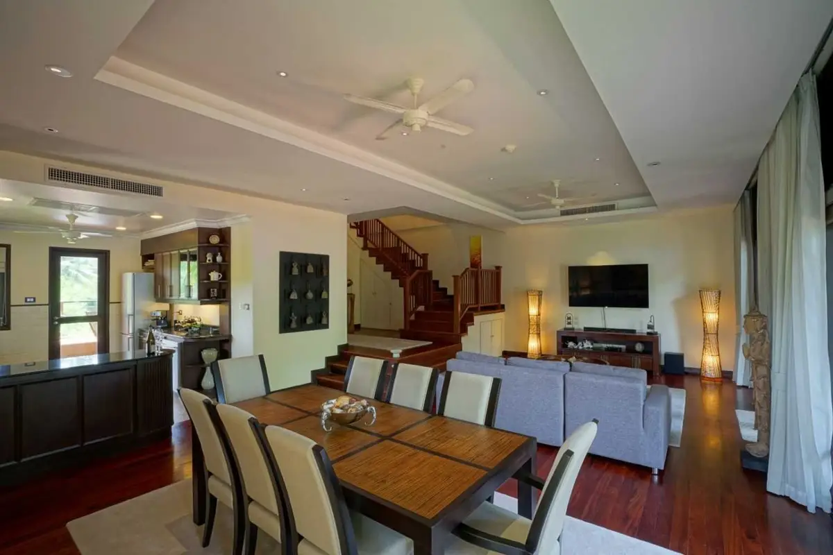 3-bedroom townhouse with pool in Maan Tawan, 490 m from Layan Beach — Layan · 3/16