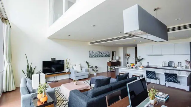 Chic 2-bedroom apartments, with pool view in The Loft at Laguna Village project, on Bangtao / Laguna beach — Layan
