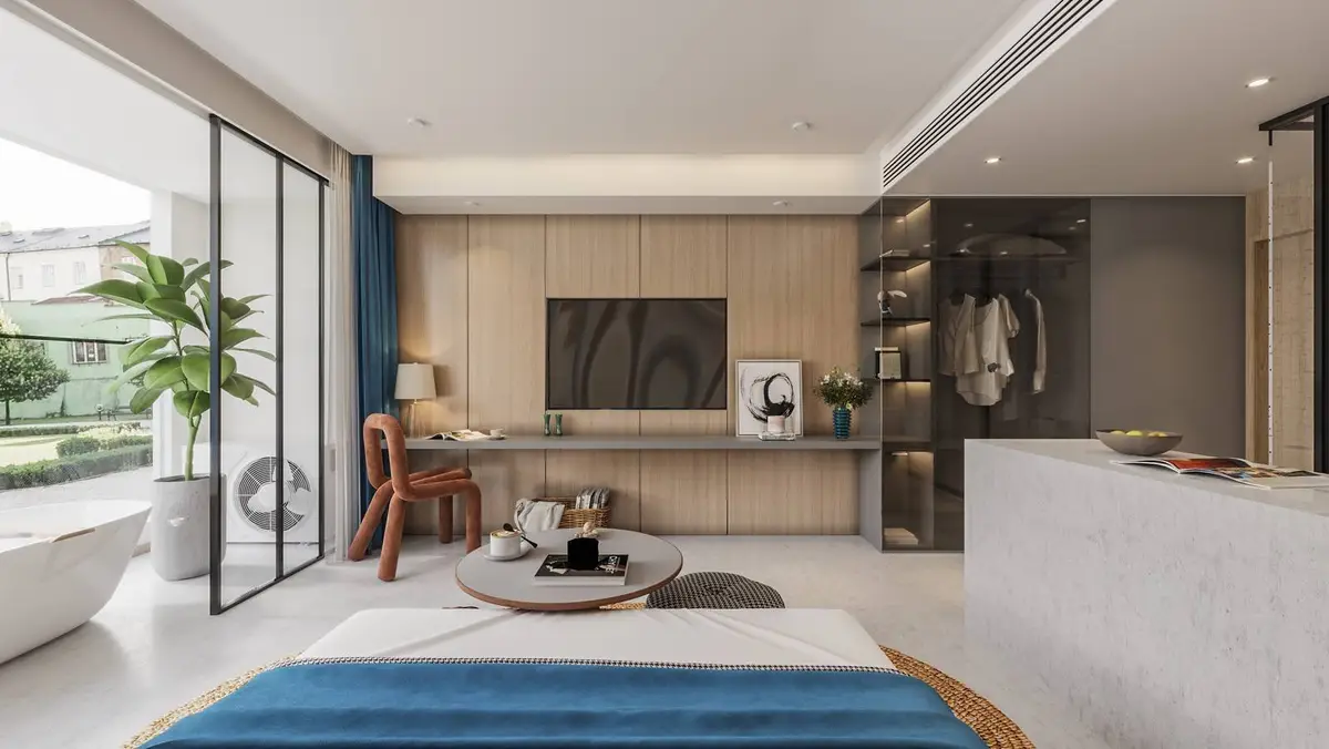 Studio Apartment in Sunshine Beach by KORA near Layan Beach — Layan · 3/6