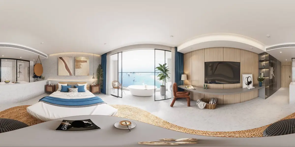 Studio Apartment in Sunshine Beach by KORA near Layan Beach — Layan · 5/6