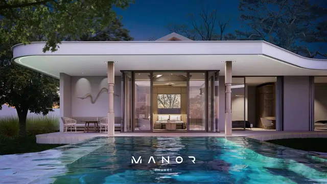 Chic, large 4-bedroom villa, with pool view, on Bangtao / Laguna beach — Cherng Talay