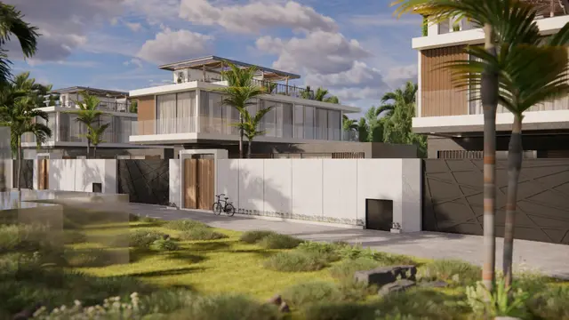 Cozy, large 4-bedroom villa, with sea view, on Chalong beach — Chalong