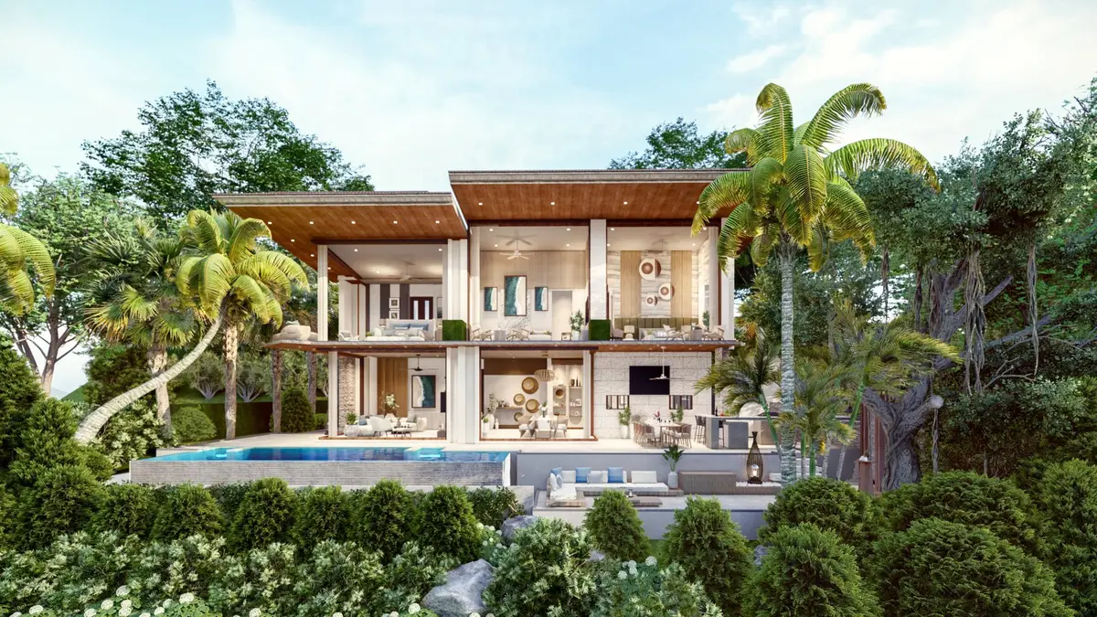 4-Bed Pool Villa with Sea View at Narana Villa, Mai Khao — Mai Khao · 1/15