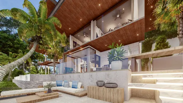 700 sqm 4-Bed Sea-View Pool Villa, Narana Villa, Mai Khao — Mai Khao