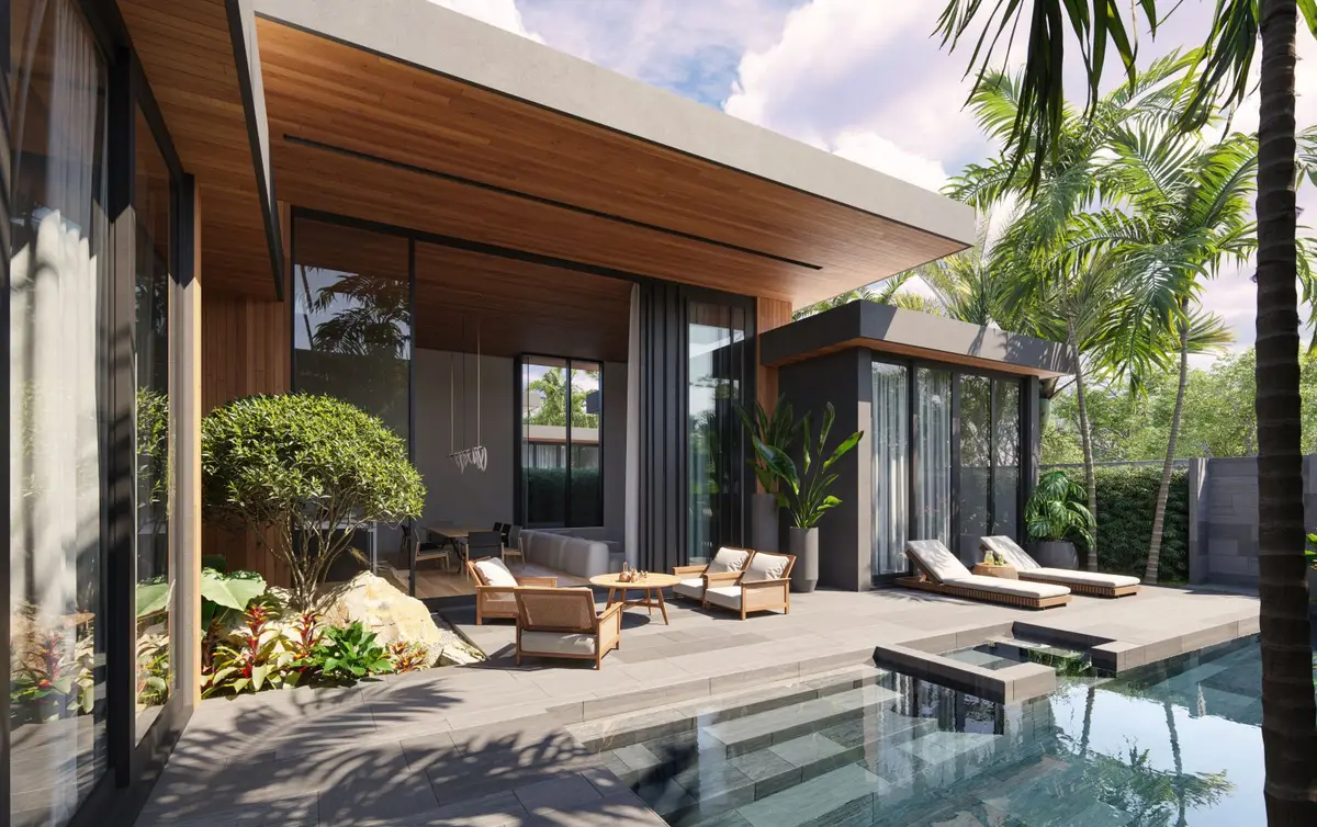 3-Bed Pool Villa in One Residence Lakeside, Bang Tao — Bang Tao · 2/17