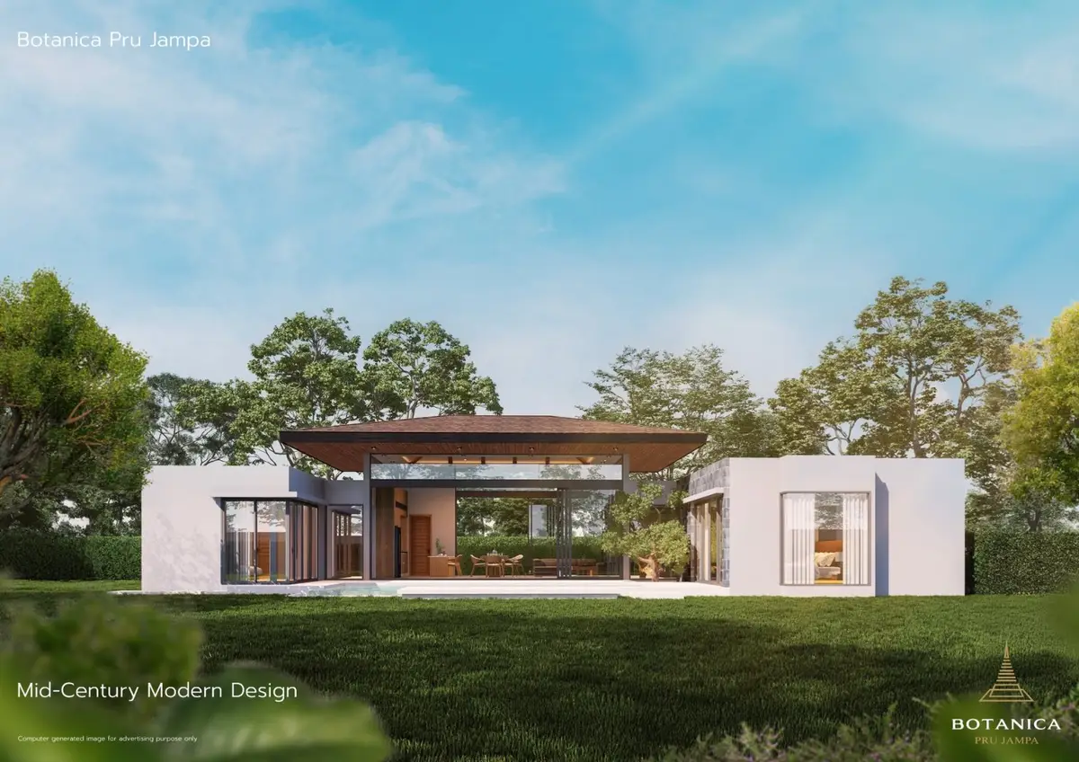 3-Bed Pool Villa on a 482 sqm Plot in Botanica Pru Jampa — Thalang · 2/5