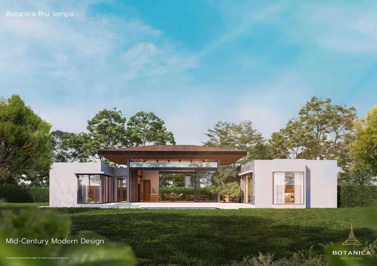 3-Bed Pool Villa on a 482 sqm Plot in Botanica Pru Jampa — Thalang · 2/5