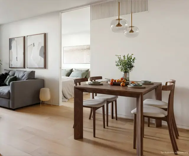 Luxury 2-bedroom apartments, with mountain view, on Layan Beach beach — Layan