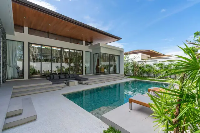 -Bedroom Villa, with pool view in Botanica Modern Loft project, on Bangtao / Laguna beach — Cherng Talay