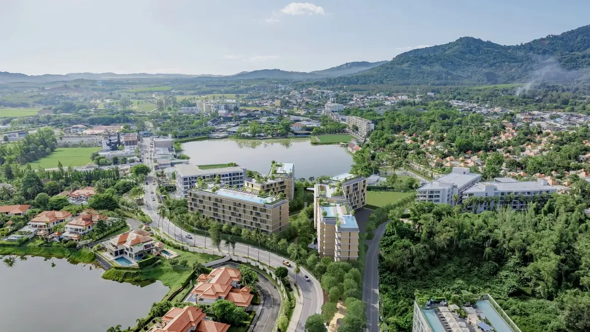 3-Bedroom Apartment at Laguna Lakeside 2 in Bang Tao — Bang Tao · 1/13